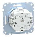 SCHUKO-Steckdose, Steckklemmen, polarweiß, System M