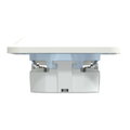 SCHUKO-Steckdose mit voller Abdeckplatte, StK, polarweiß glänzend, ATELIER-M