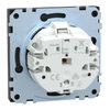 SCHUKO-Steckdose, Steckklemmen, Anthrazit, System Design