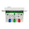 Connected SCHUKO-Steckdose 16A, System M, Thermoplast brillant, Aktivweiß glänzend