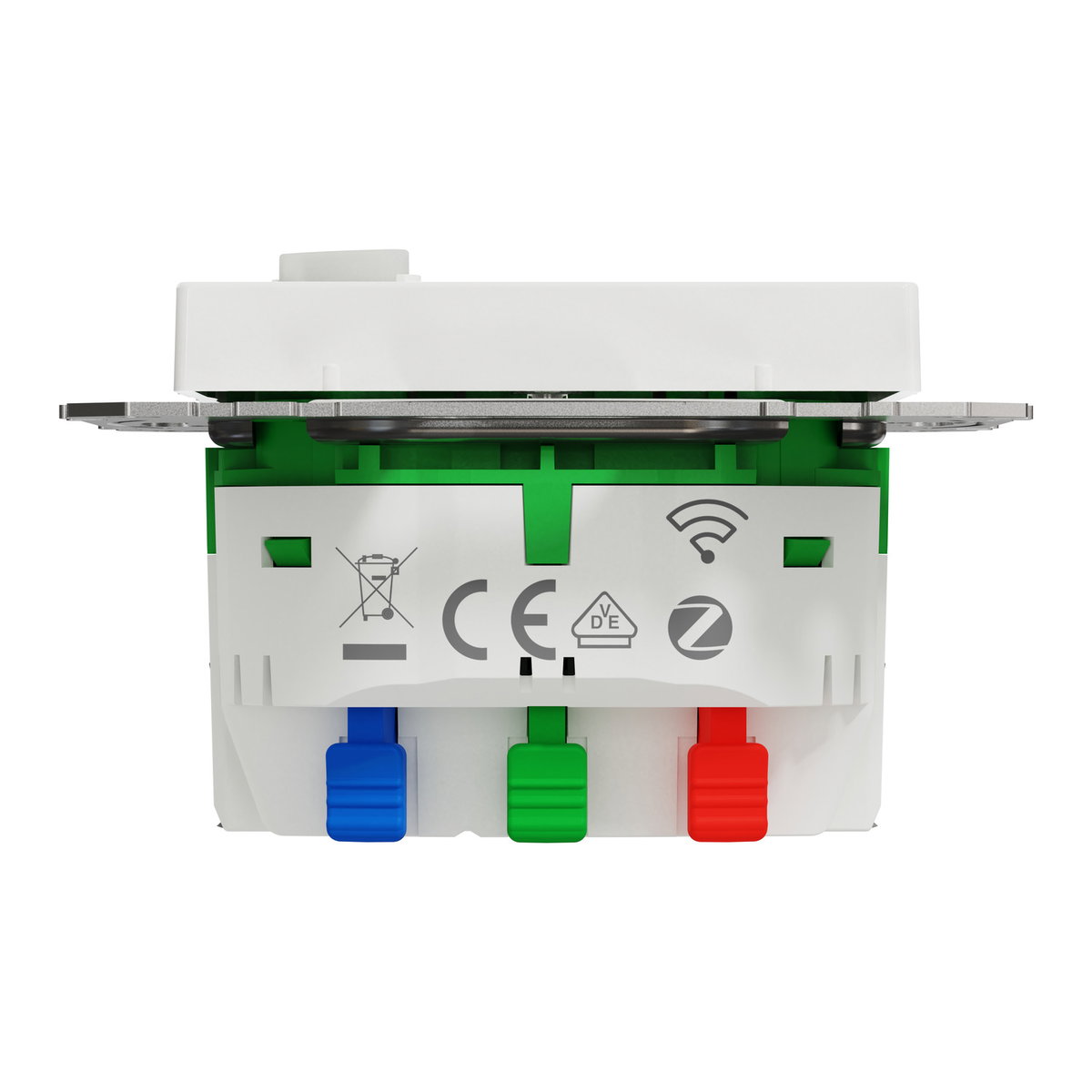 Connected SCHUKO-Steckdose 16A, System M, Thermoplast brillant, Aktivweiß glänzend – Bild 3 von 9