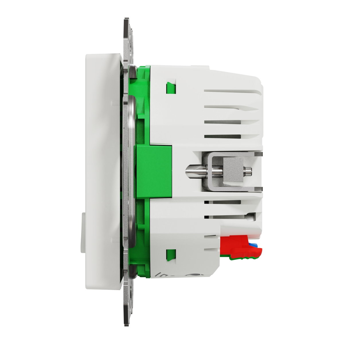 Connected SCHUKO-Steckdose 16A, System M, Thermoplast brillant, Aktivweiß glänzend – Bild 6 von 9
