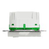 Connected SCHUKO-Steckdose 16A, System M, Thermoplast brillant, Aktivweiß glänzend