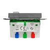 Connected SCHUKO-Steckdose 16A, System M, Thermoplast edelmatt, Anthrazit