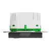 Connected SCHUKO-Steckdose 16A, System M, Thermoplast edelmatt, Anthrazit