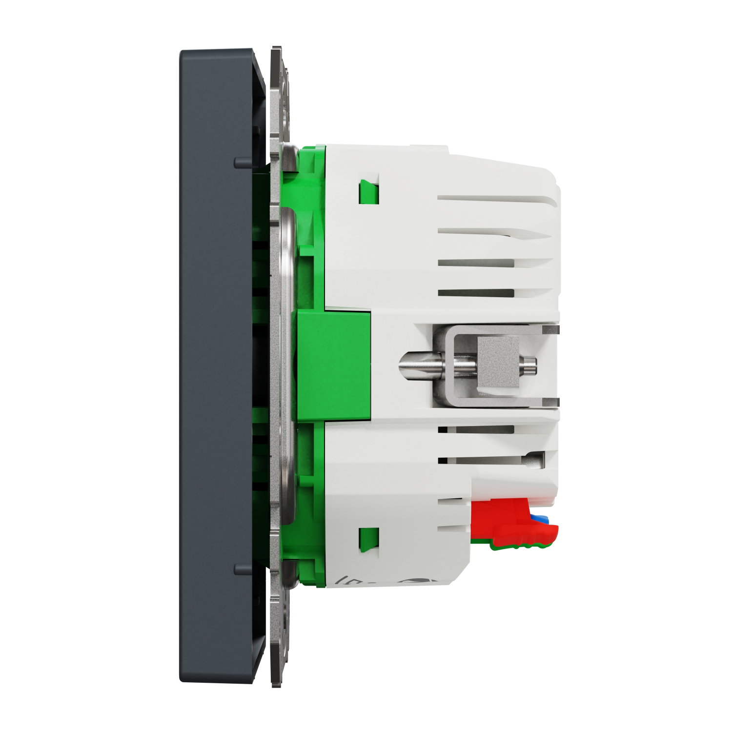 Connected SCHUKO-Steckdose 16A, System Design, Thermoplast lackiert, Anthrazit – Bild 6 von 9