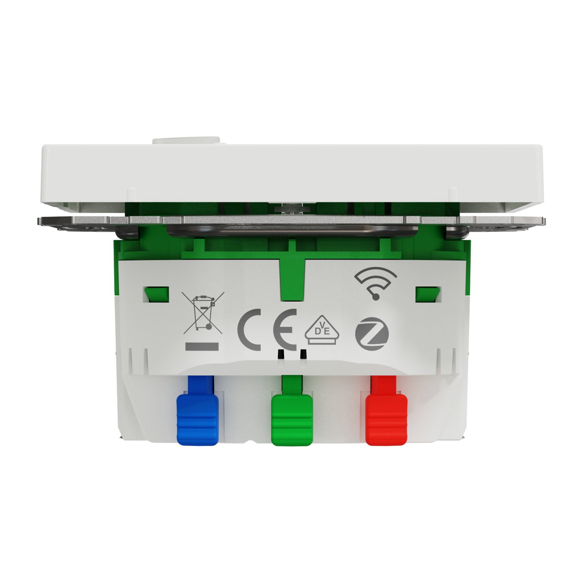 Connected SCHUKO-Steckdose 16A, System Design, Thermoplast brillant, Lotosweiß – Bild 3 von 9