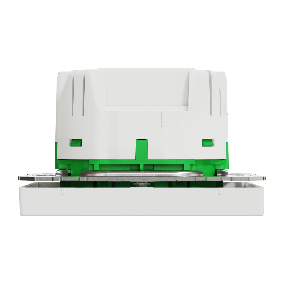 Connected SCHUKO-Steckdose 16A, System Design, Thermoplast brillant, Lotosweiß – Bild 4 von 9