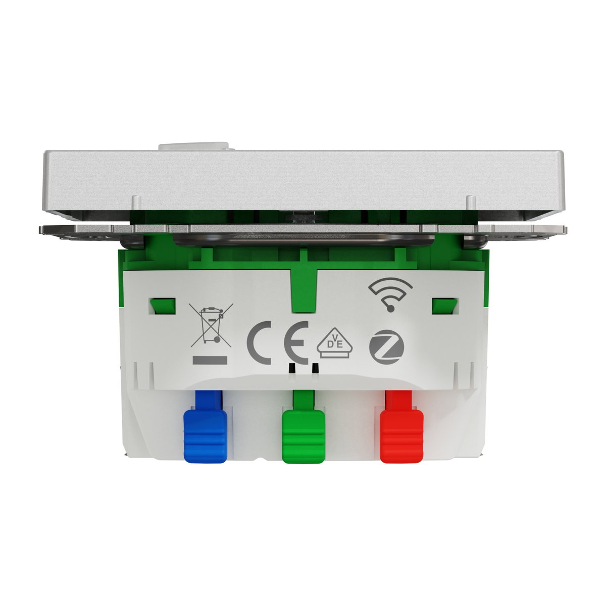Connected SCHUKO-Steckdose 16A, System Design, Thermoplast lackiert, Edelstahl – Bild 3 von 9