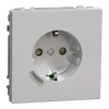 Connected SCHUKO-Steckdose 16A, System Design, Thermoplast lackiert, Edelstahl