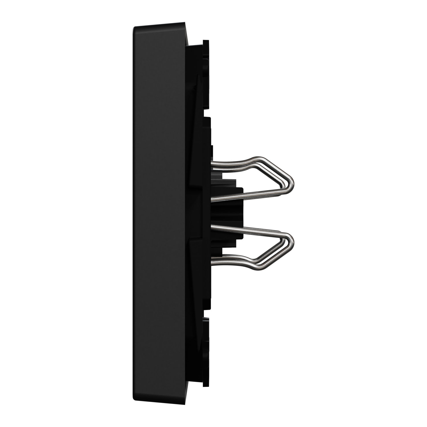 Wippe mit Kontrollfenster, schwarz matt, System M – Bild 6 von 7