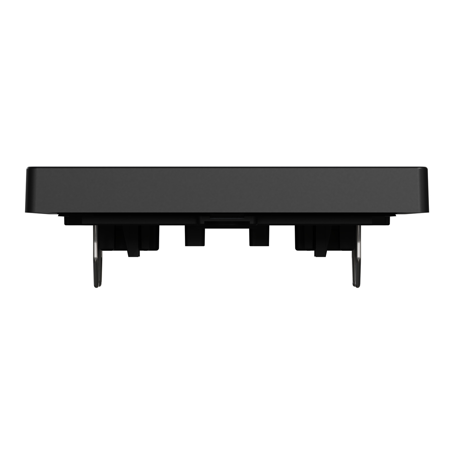 Wippe mit rechteckigem Symbolfenster, schwarz matt, System M – Bild 3 von 7
