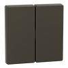 Wippe für Serienschalter, Moccametallic, System Design