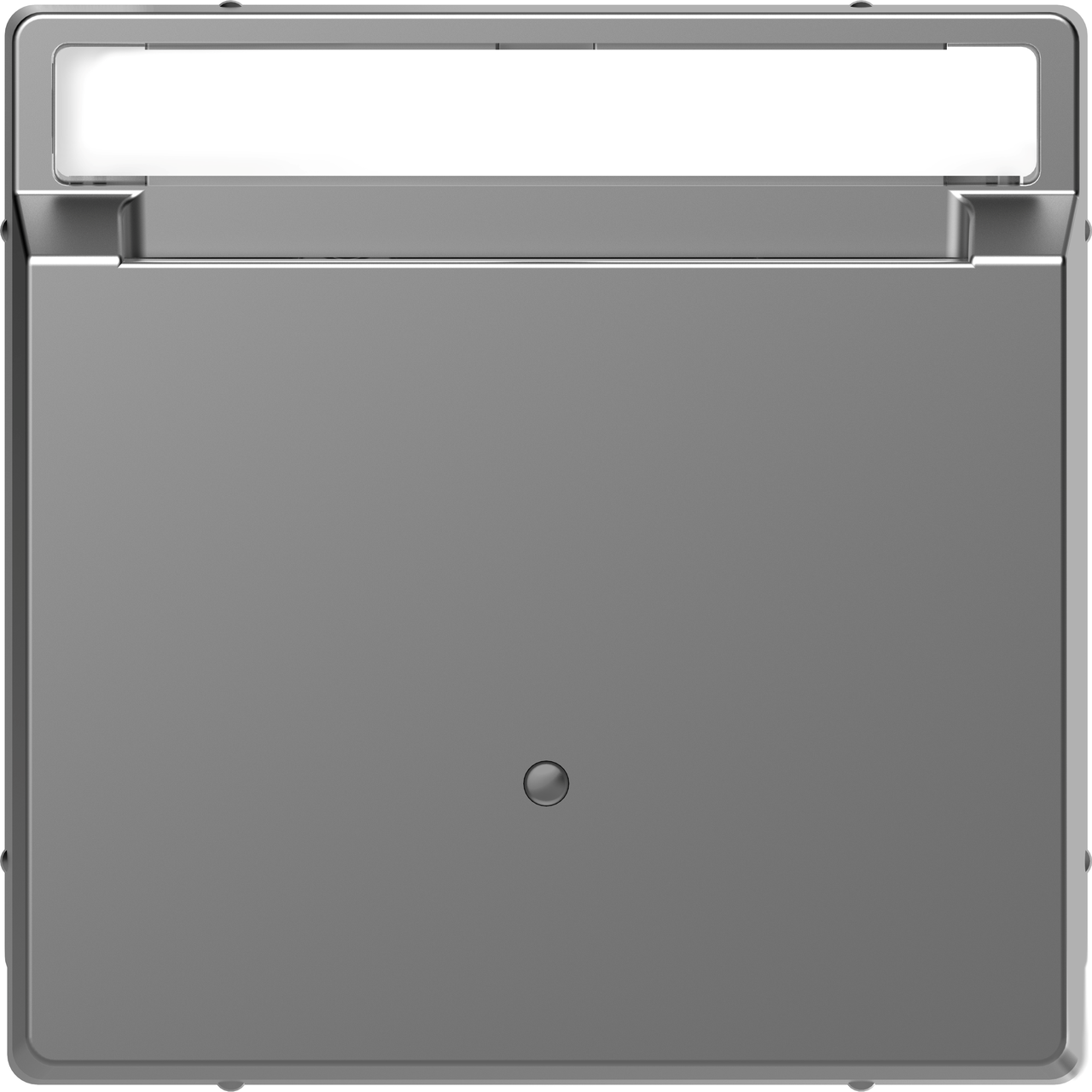 Card-Schalter mit Schriftfeld, Edelstahl, System Design