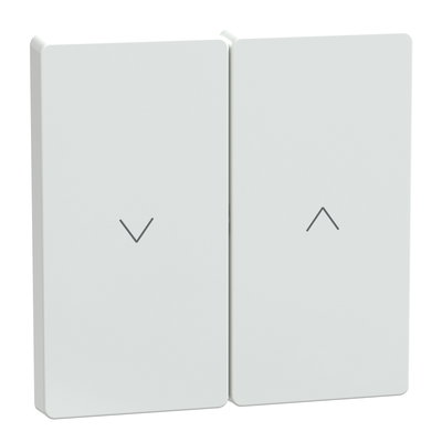 Wippe für Rollladenschalter und -taster, Lotosweiß, System Design