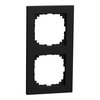 M-Pure-Rahmen, 2fach, schwarz matt, M-Pure