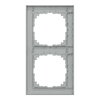 M-Pure-Rahmen, 2fach, aluminium, M-Pure