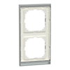 M-Pure Decor-Rahmen, 2fach, Schiefer/aluminium, M-Pure Decor