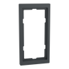 D-Life Rahmen, 2fach für Rasiersteckdose, Anthrazit