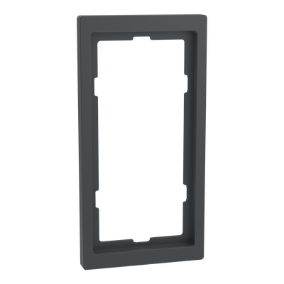 D-Life Rahmen, 2fach für Rasiersteckdose, Anthrazit