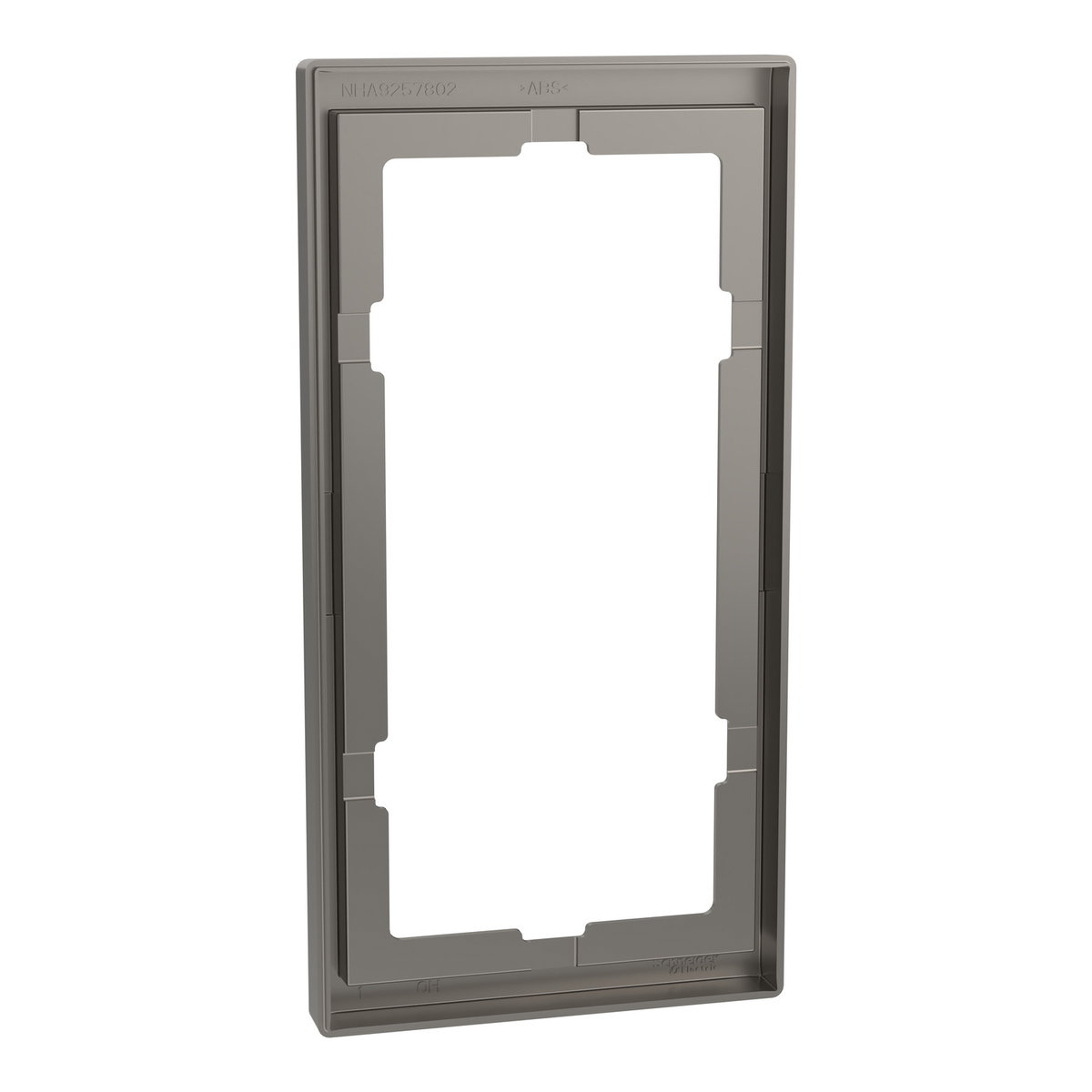 D-Life Rahmen, 2fach für Rasiersteckdose, Nickelmetallic – Bild 2 von 6