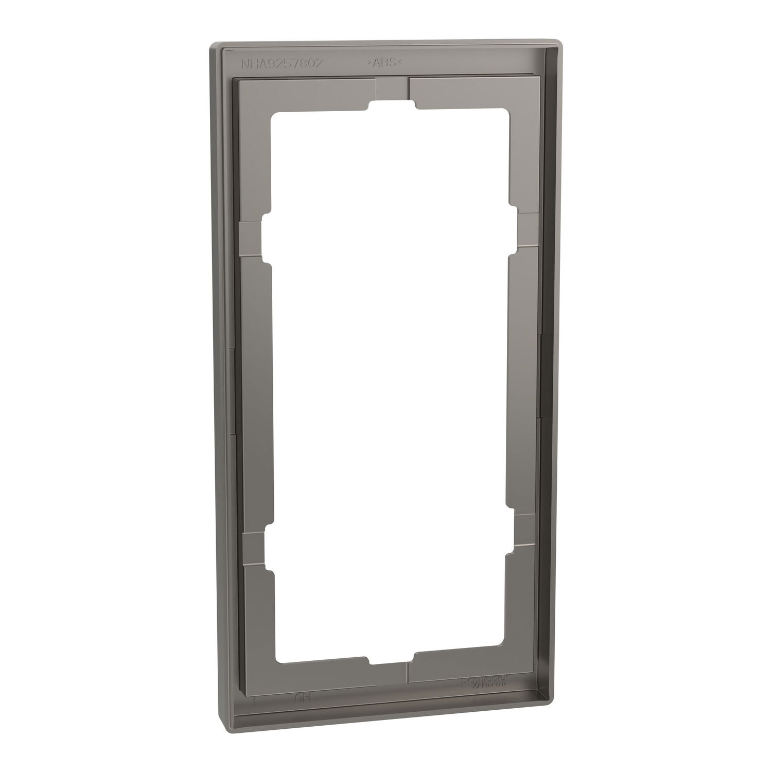 D-Life Rahmen, 2fach für Rasiersteckdose, Nickelmetallic – Bild 2 von 6
