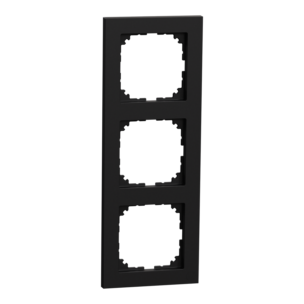 M-Pure-Rahmen, 3fach, schwarz matt, M-Pure