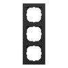 M-Pure-Rahmen, 3fach, schwarz matt, M-Pure