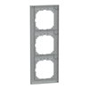 M-Pure-Rahmen, 3fach, aluminium, M-Pure