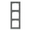 M-Pure Decor-Rahmen, 3fach, Schiefer/aluminium, M-Pure Decor