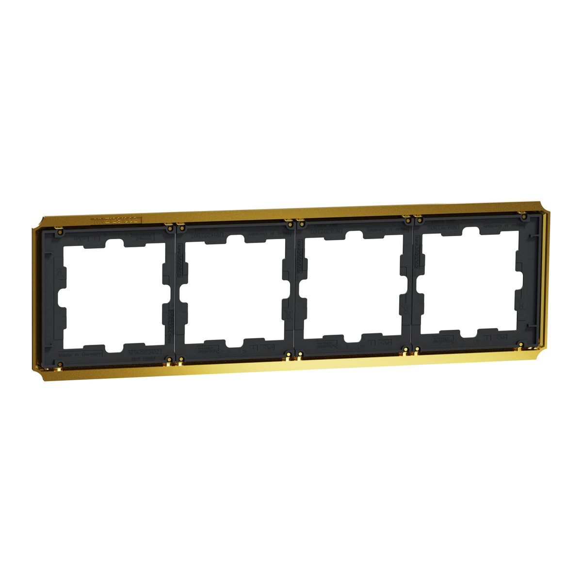 D-Antik Metallrahmen, 4-fach, 24k gold – Bild 2 von 6
