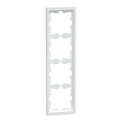D-Life Rahmen, 4fach, Lotosweiß