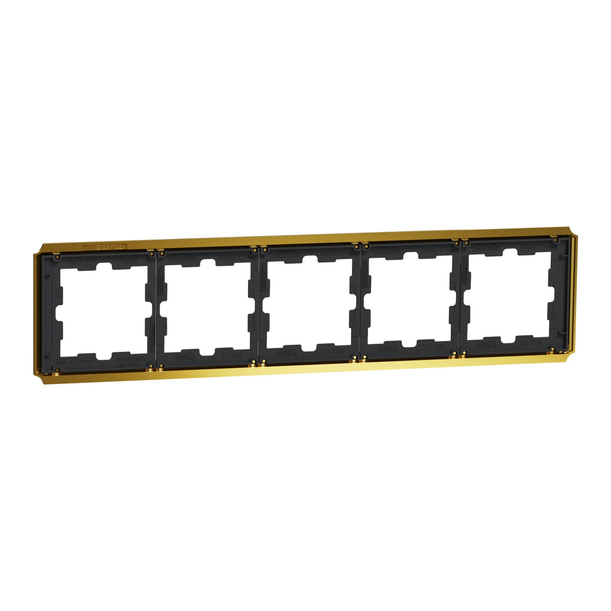 D-Antik Metallrahmen, 5-fach, 24k gold – Bild 2 von 6