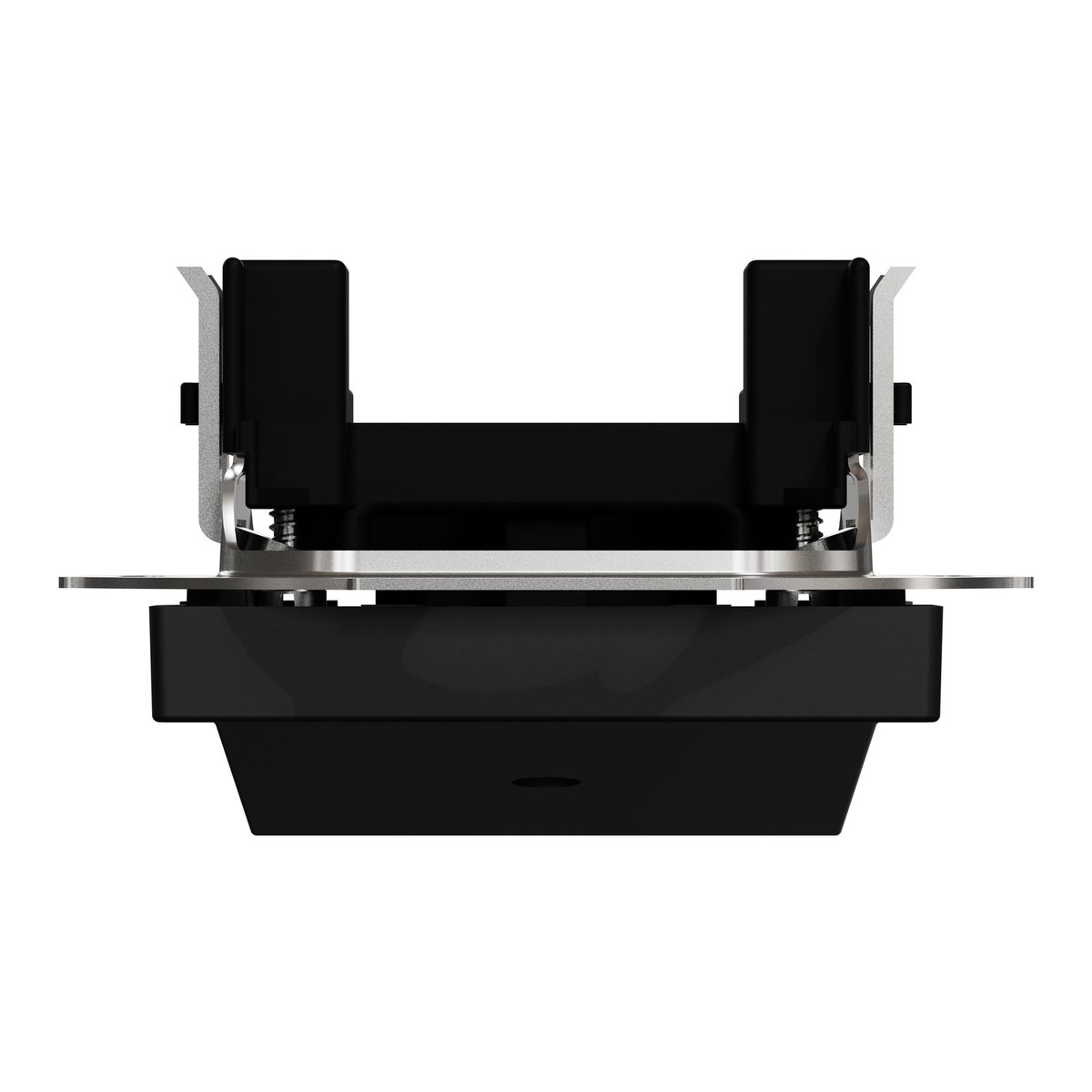Zentralplatte Leitungsauslass, schwarz matt, System M – Bild 4 von 7