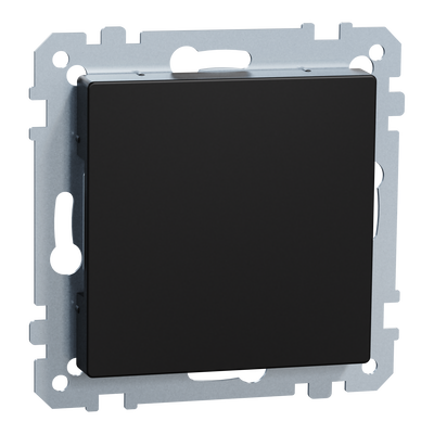 Blindabdeckung, schwarz matt, System M