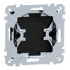 Blindabdeckung, schwarz matt, System M