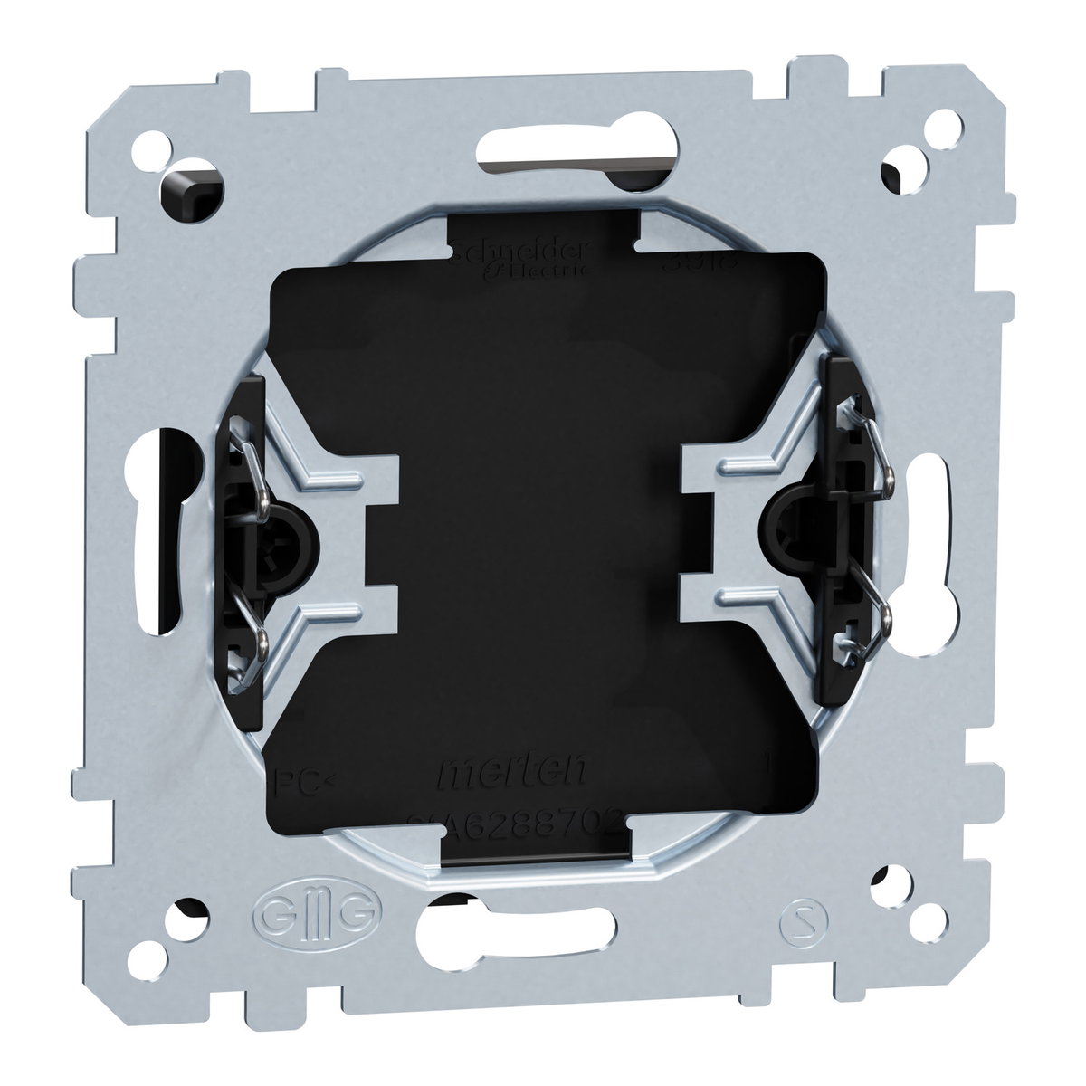 Blindabdeckung, schwarz matt, System M – Bild 2 von 7