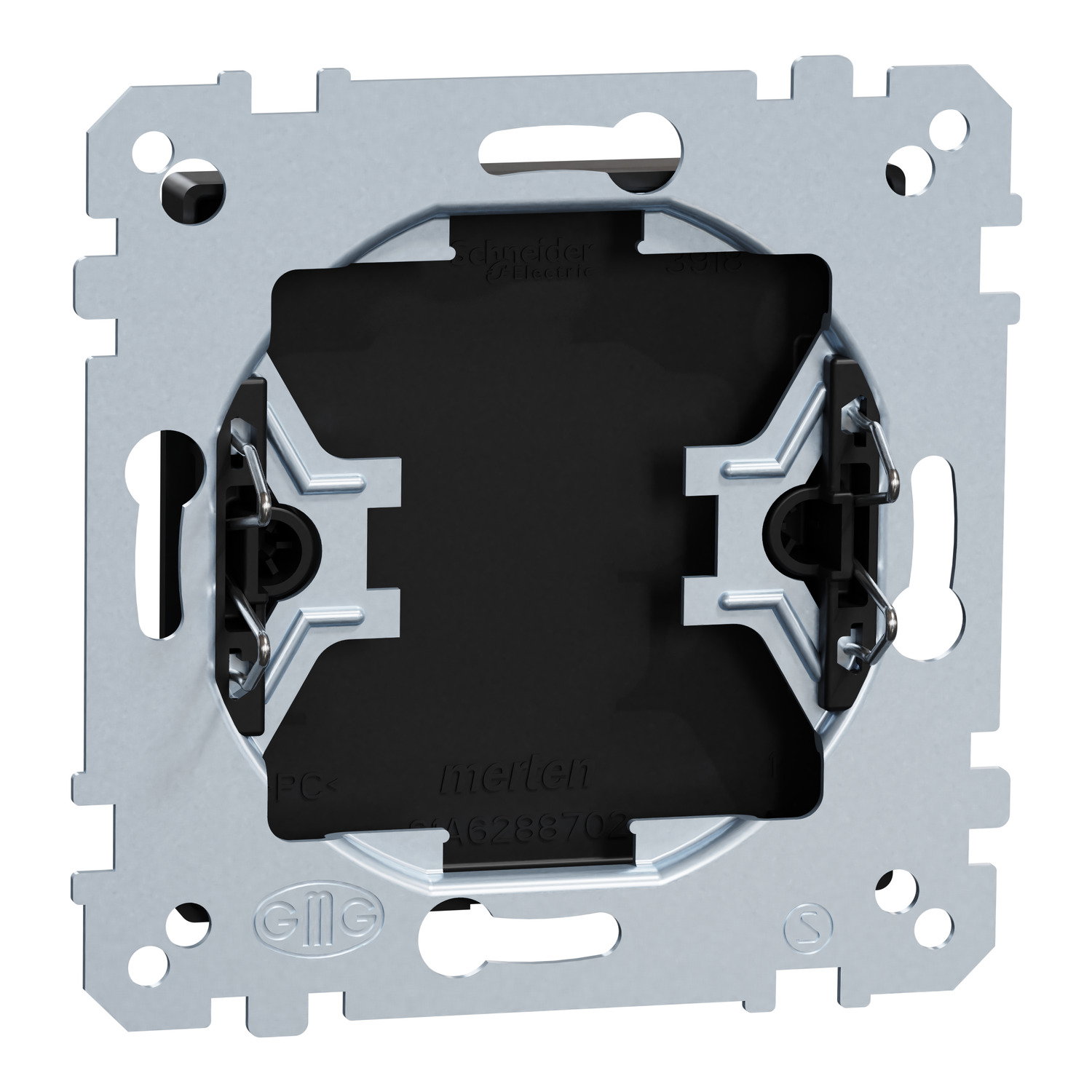 Blindabdeckung, schwarz matt, System M – Bild 2 von 7