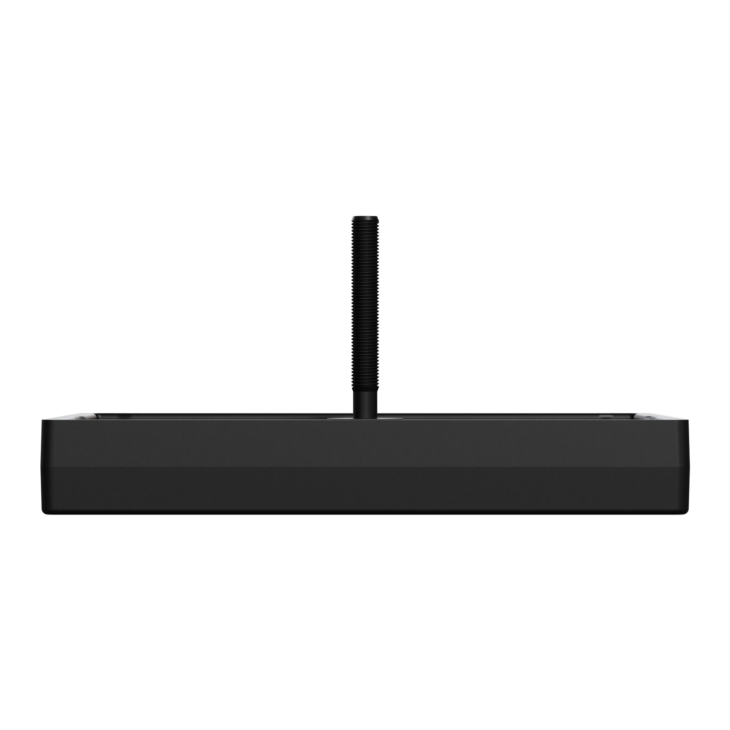 Zentralplatte für Antennensteckdosen, schwarz matt, System M – Bild 4 von 8