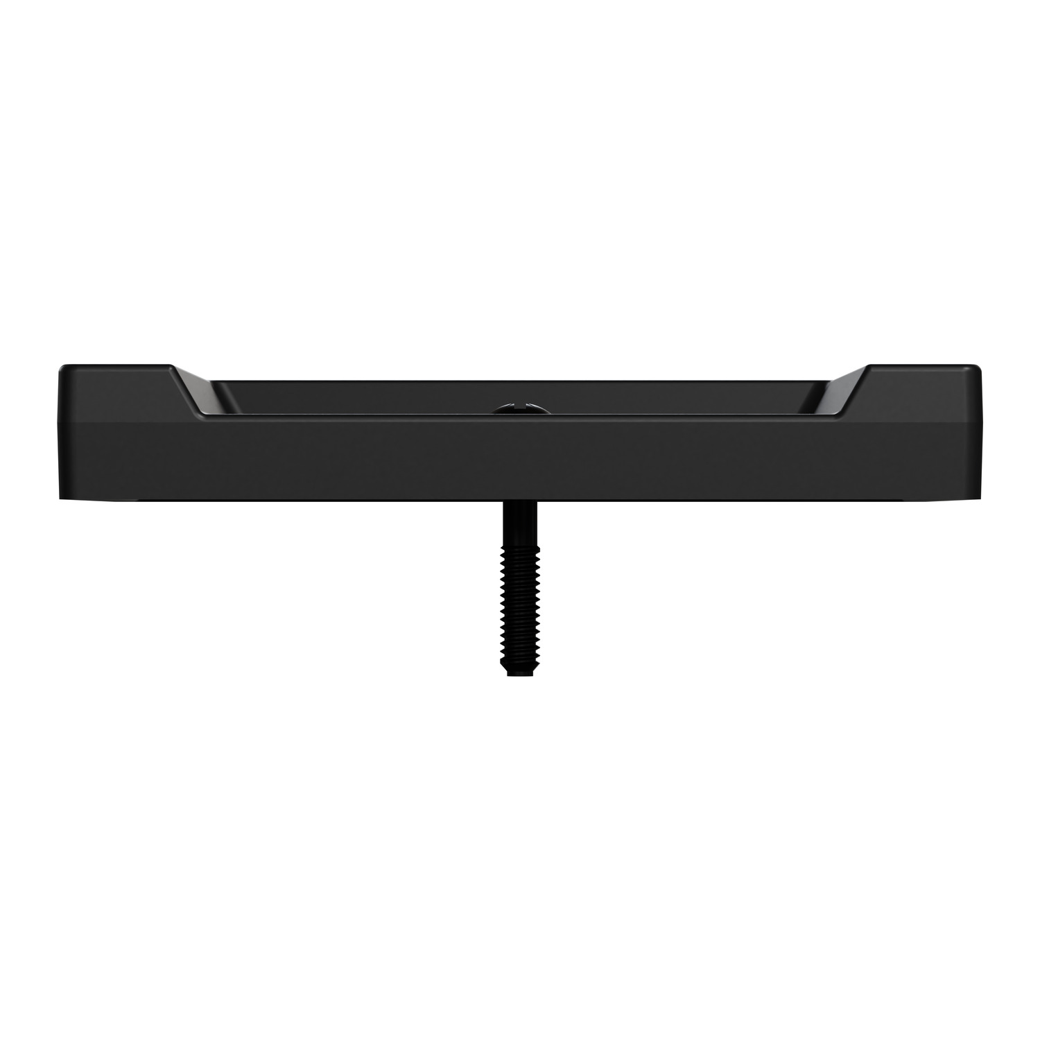 Zentralplatte für TAE/Audio/USB, schwarz matt, System M – Bild 3 von 7