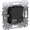 USB Ladestation-Einsatz Typ A+C mit Power-Delivery-Technologie und 45W Ladeleistung
