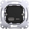 USB Ladestation-Einsatz Typ A+C mit Power-Delivery-Technologie und 45W Ladeleistung