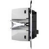USB Ladestation-Einsatz Typ 1x USB C mit Power-Delivery-Technologie und 65W Ladeleistung