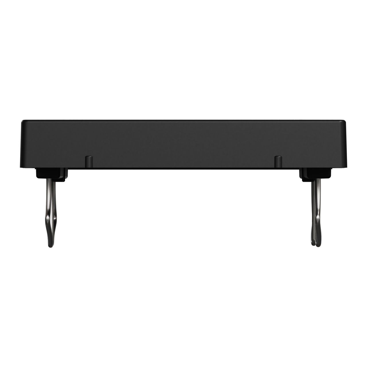 Zentralplatte für USB Ladestation-Einsatz, schwarz matt, System M – Bild 3 von 9