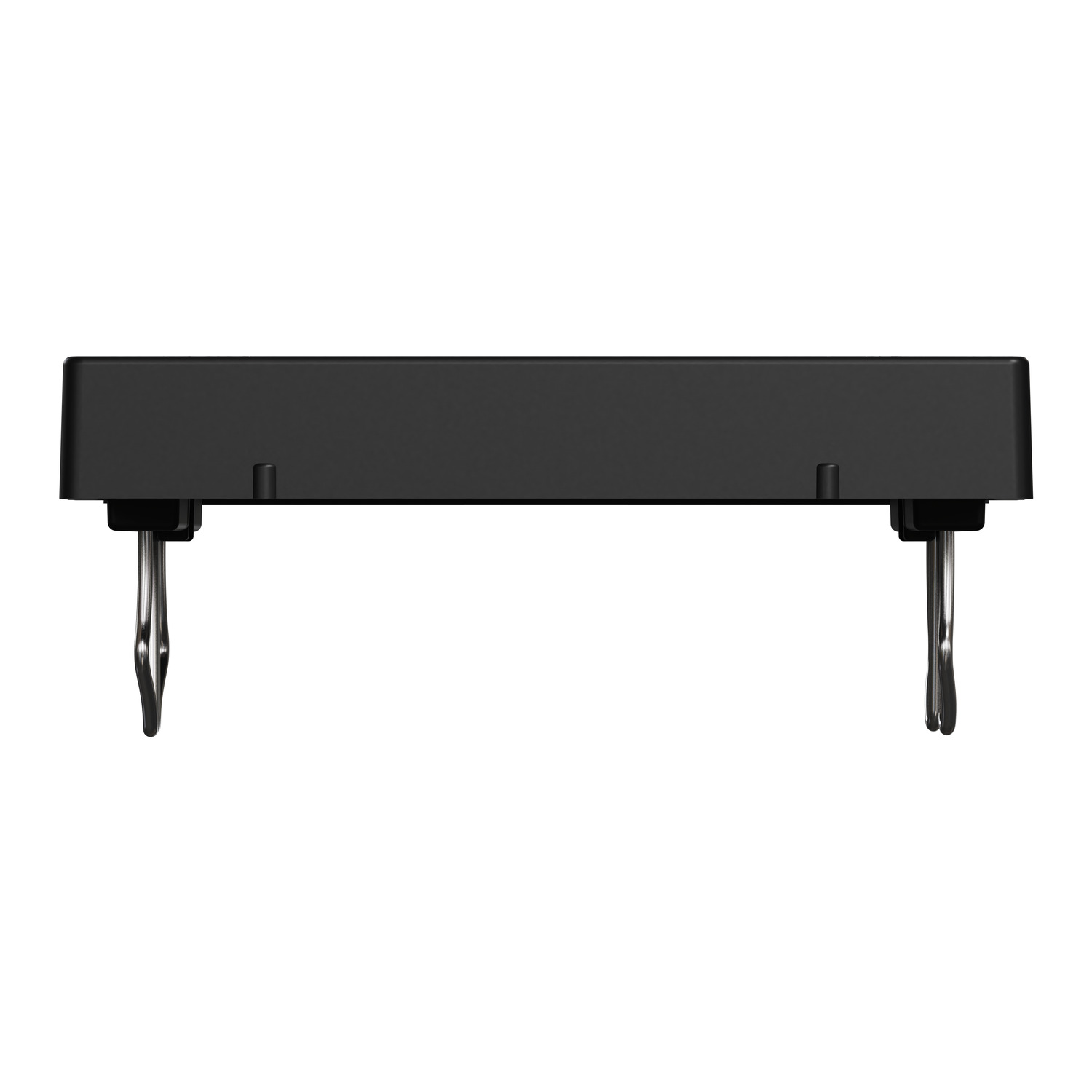 Zentralplatte für USB Ladestation-Einsatz, schwarz matt, System M – Bild 3 von 9