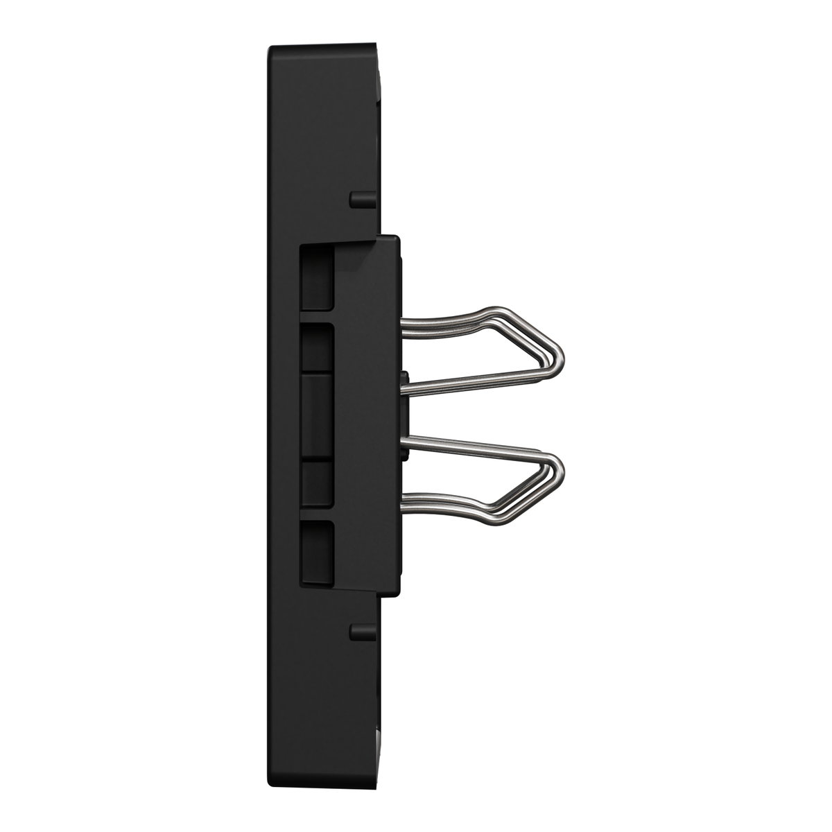 Zentralplatte für USB Ladestation-Einsatz, schwarz matt, System M – Bild 6 von 9