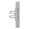 Zentralplatte für USB Ladestation-Einsatz, aluminium, System M