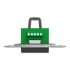 USB-Anschlussdosen-Einsatz 1-fach, mausgrau