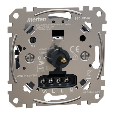 Multiwire LED Drehdimmer-Einsatz AC 230 V, 50/60 Hz