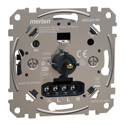 Multiwire LED Drehdimmer-Einsatz AC 230 V, 50/60 Hz
